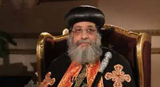 Pope Tawadros invites the people to participate in referendum on constitution