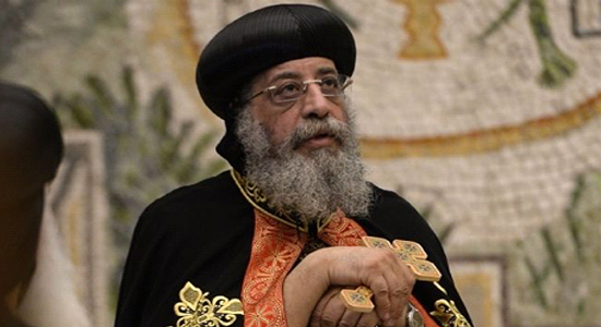 The MB demonstrates against Pope Tawadros in Germany