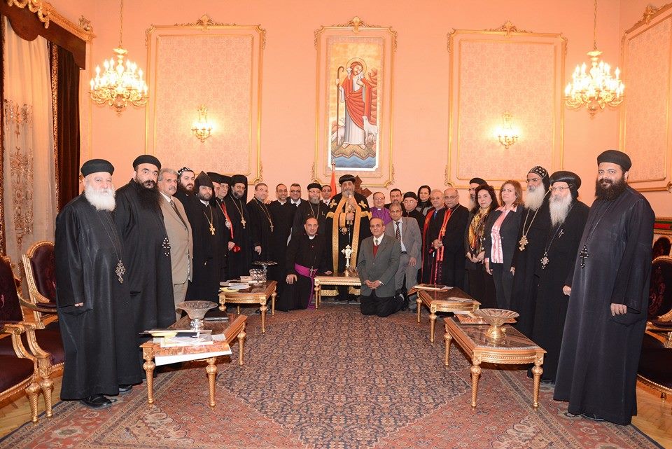 Pope receives Churches’ delegates at St. Mark Cathedral in unity week