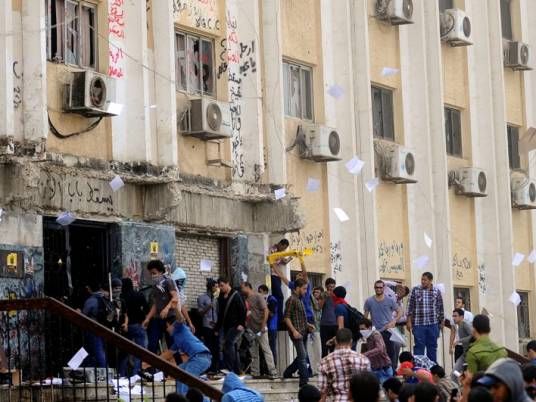 Al-Azhar Brotherhood students protest Sisi’s candidacy