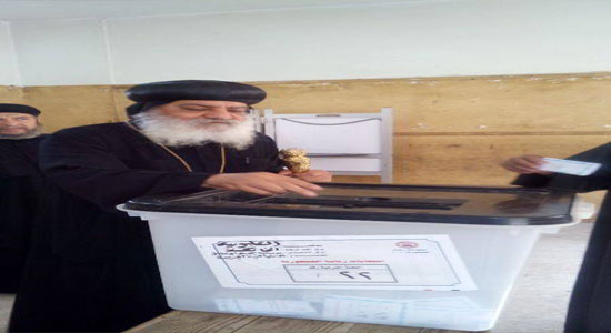 Bishops of the Orthodox Church cast their votes in the presidential elections 