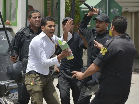 Pro-MB students protest at Al-Azhar University