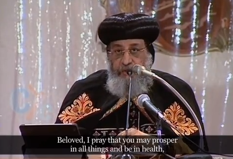 Pope Tawadros weekly sermon : The apostles of the Lord Christ