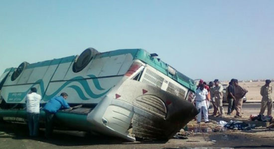 12 Copts died, 27 injured in bus crash