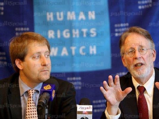 Brotherhood looks to Human Rights Watch to prosecute Egypt internationally