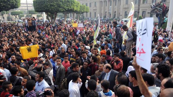 Students who protested on Sunday will be expelled: Egypt minister