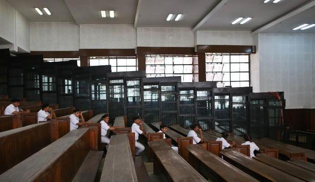 Egypt jails 40 Morsi backers for church fires