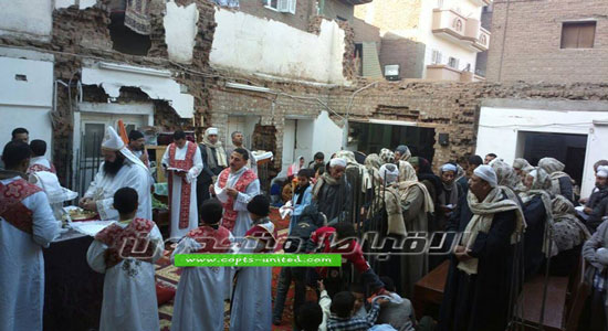 Copts of Nag Shenouda in Sohag have no church to celebrate Christmas