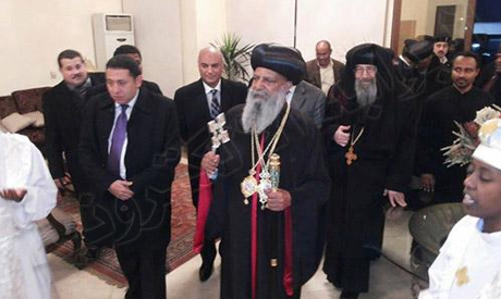 Ethiopian Orthodox patriarch heads divine liturgy in Cairo church