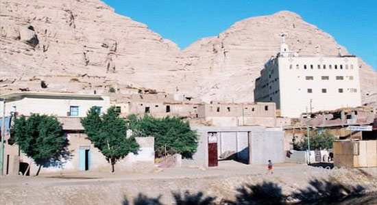 The monastery of St. Thomas in Sohag holds funeral for the agent