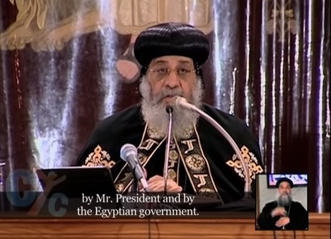 Pope Tawadros weekly sermon 18 Feb 2015 :Love your Enemies