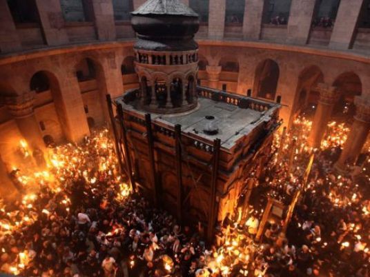 1,233 Coptic Christians head to Jerusalem for Easter