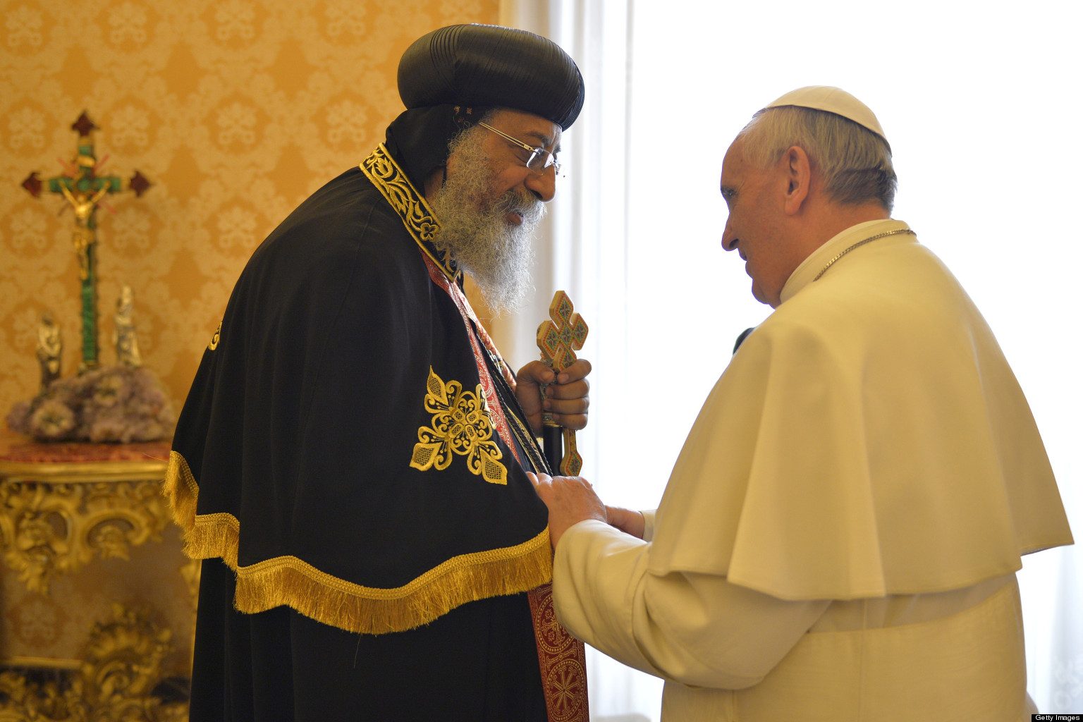 ‘We are united by the ecumenism of blood,’ Pope tells Coptic Orthodox leader