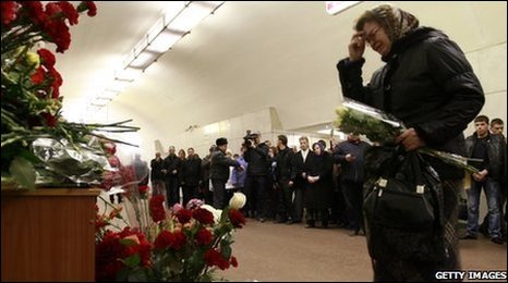 Moscow mourns Metro bombs victims