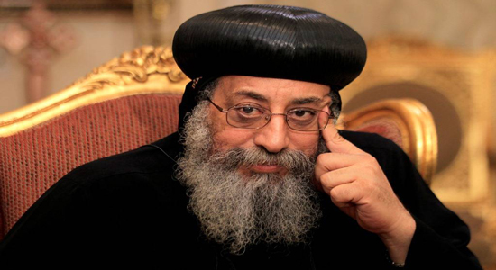 Pope Tawadros gives his weekly sermons after 40 days off
