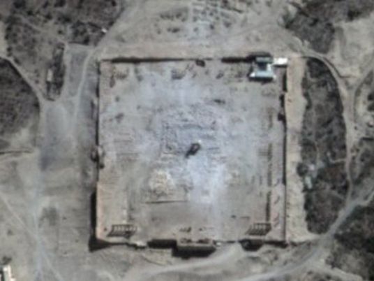 ISIS destroys Temple of Bel in Palmyra, Syria, UN reports