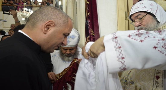 Bishop of Minya ordains 7 new priests