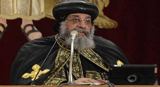 Copts in Alexandria celebrate the visit of Pope Tawadros