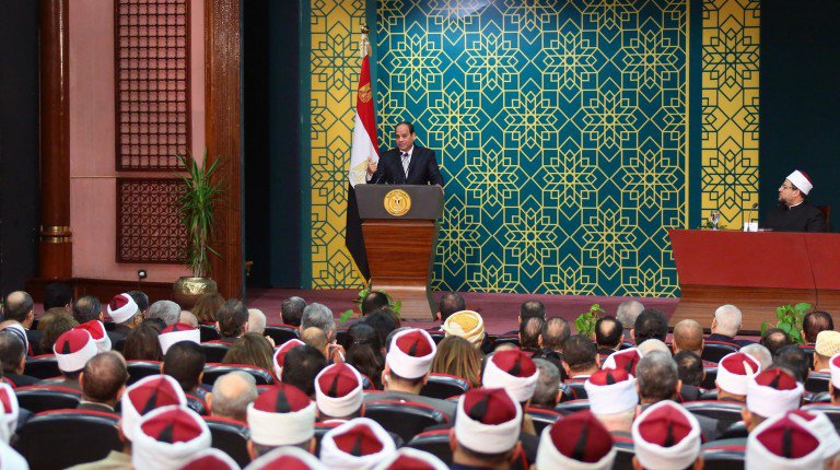 Al-Sisi emphasises submission to Egyptian political mandate in Al-Azhar speech