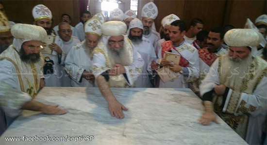 Prince Tadros church consecrated after reconstruction