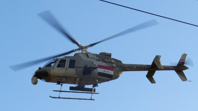 IS group shoots down Iraqi army helicopter killing one: Officials