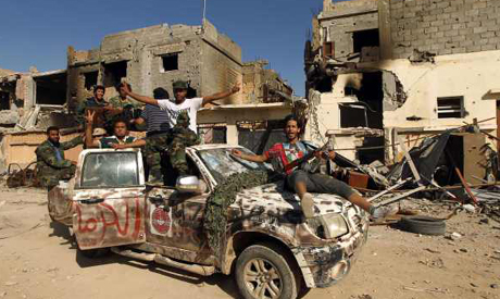 IS group briefly takes center of strategic Libyan city