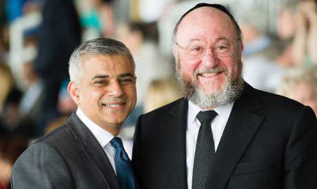 London's new Muslim mayor joins Holocaust memorial