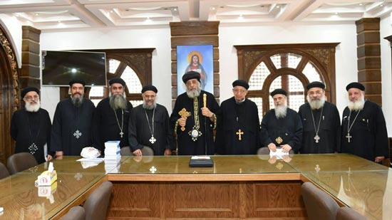 Pope Tawadros meets with Alexandria Priests Council