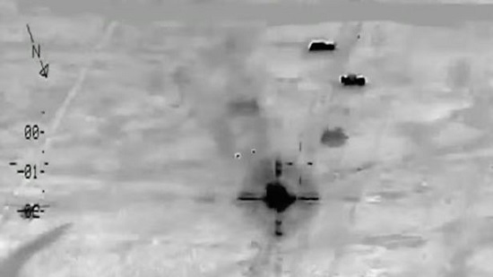 US jets blow up 250 ISIS fighters and 40 vehicles in deadliest airstrike during war on terror