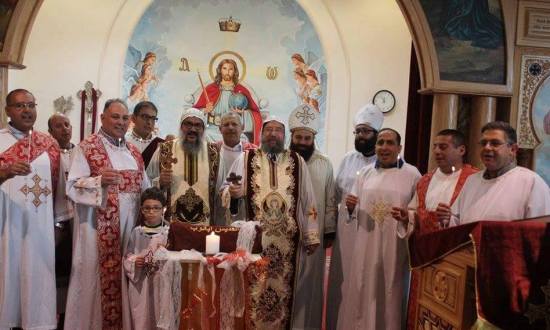St. Abanoub feast celebrated and 7 deacons ordained in Canada