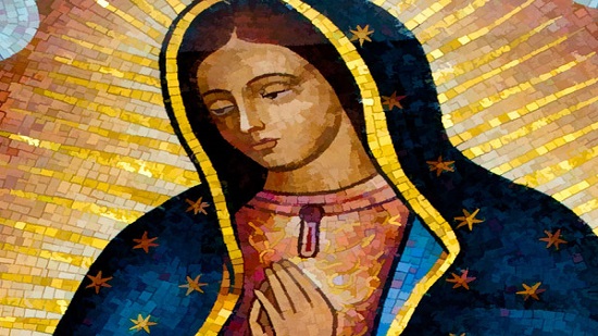 The virgin Mary