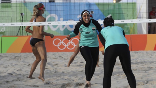 Egypt's beach volleyball girls out of Rio after making Olympic history