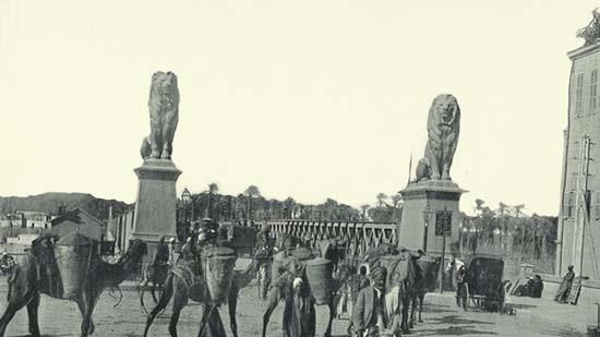 The Four Lions of Cairo's Qasr Al-Nil Bridge almost ready to roar
