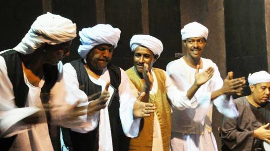 AlHadraa troupe at Cairo's El-Genaina Theatre
