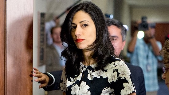 Clinton aide Abedin leaves husband Weiner after sexting report
