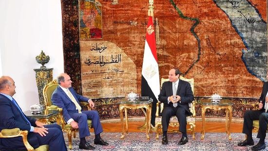 Sisi, Jordanian PM discuss bilateral coop

