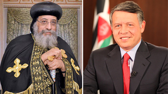 Pope Tawadros meets with King Abdullah in Amman