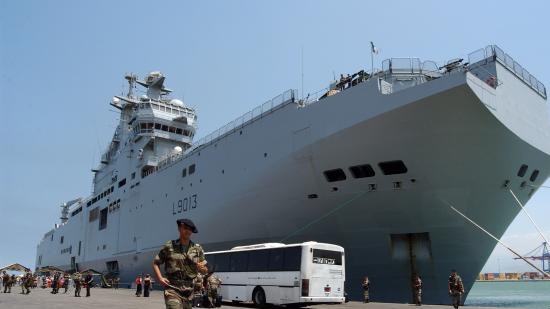 Egypt to receive second Mistral helicopter carrier on Friday
