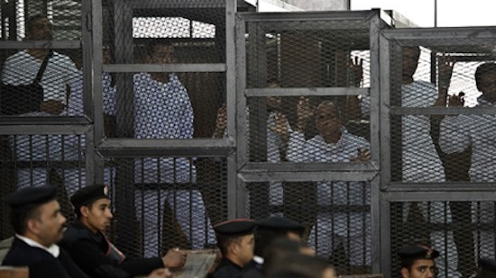 Egypt military court sentences 4 pro-Morsi supporters to 7 years in jail