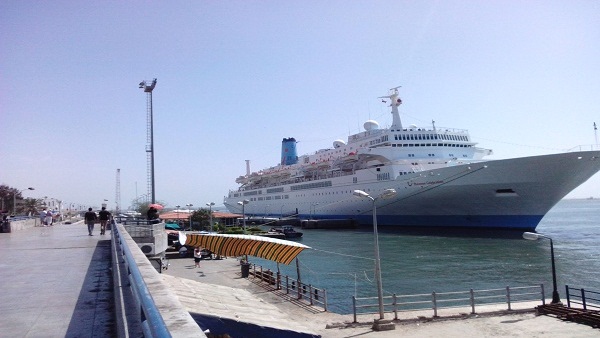 Large tourist ship to dock at Port Said port Friday