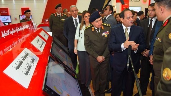 Al-Sisi inaugurates database project during Cairo ICT 2016
