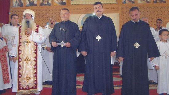 Three new priests ordained at Nag Hammadi diocese