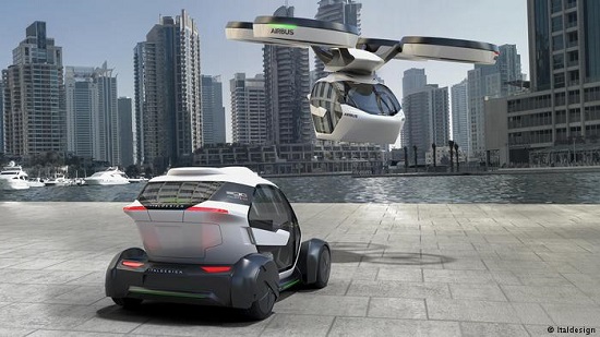 'They just need to fly high enough' - Airbus presents flying car