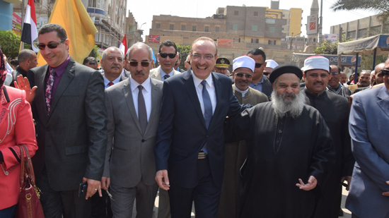 Coptic Church participates in honoring of the martyrs in Beni Suef
