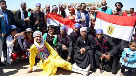 Egyptian folklore impresses tourists in Luxor