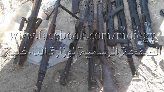 Police seize bombs and weapons inside the “death farm” in Behira