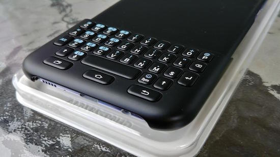 Samsung keyboard cover for Galaxy S8 Plus: A physical keyboard when you need it