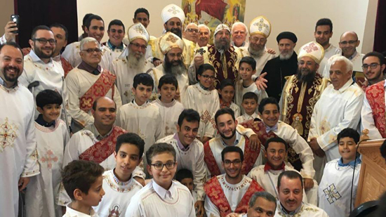 Copts celebrate the first mass in a new church in Vancouver