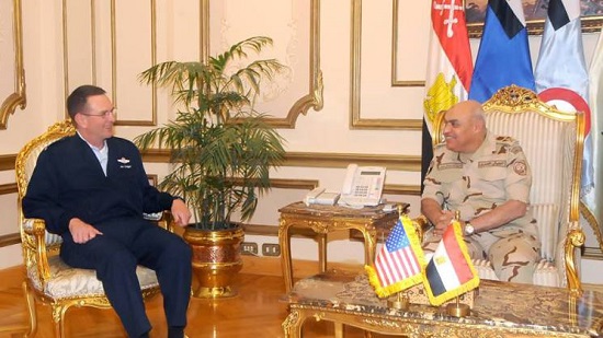 Sobhi discusses military cooperation with US National Guard commander