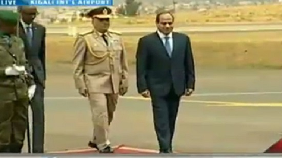 Egypts Sisi arrives in Rwanda on second leg of Africa tour